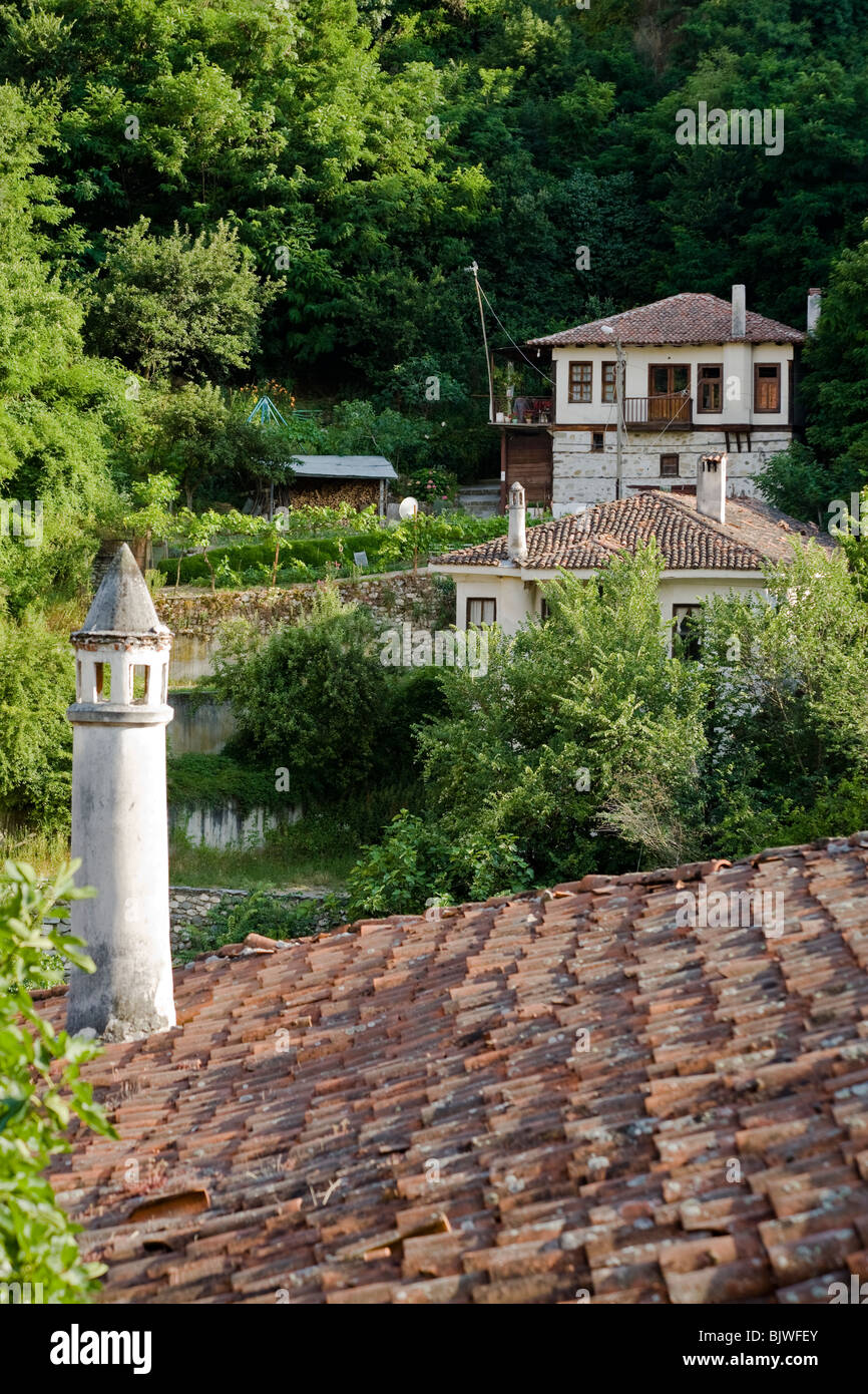 Old Bulgarian house, Melnik, Balkans , Eastern Europe Stock Photo - Alamy