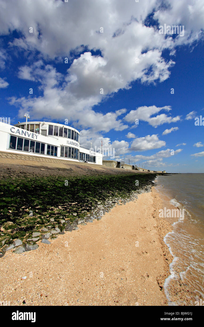 Labworth Café Canvey Island river thames estuary england uk gb Stock