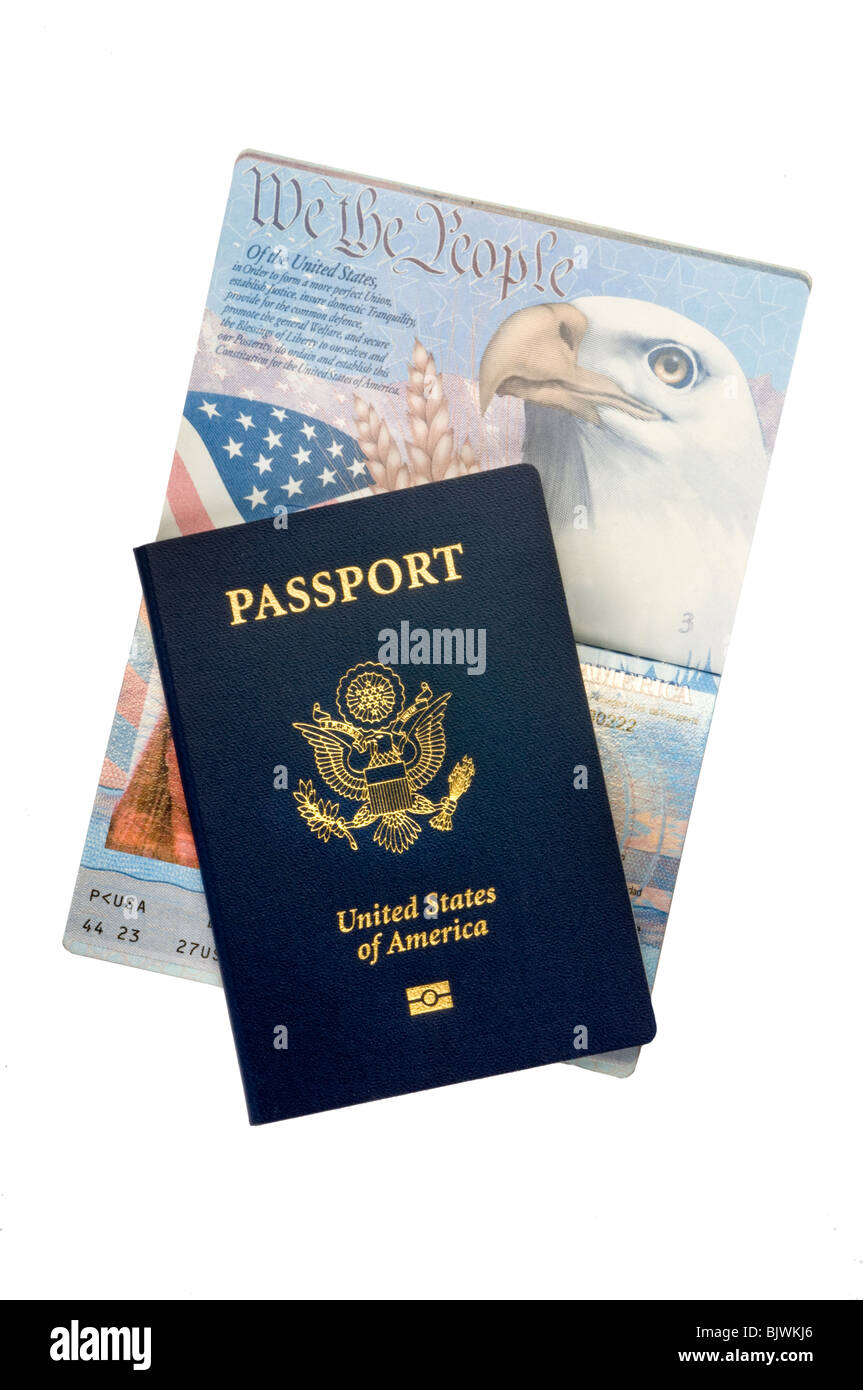 passport eagle vector