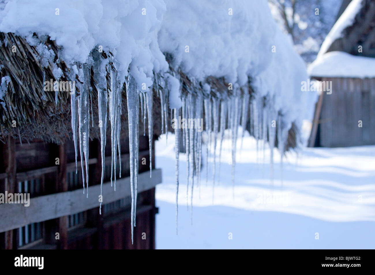 Icicles Stock Photo