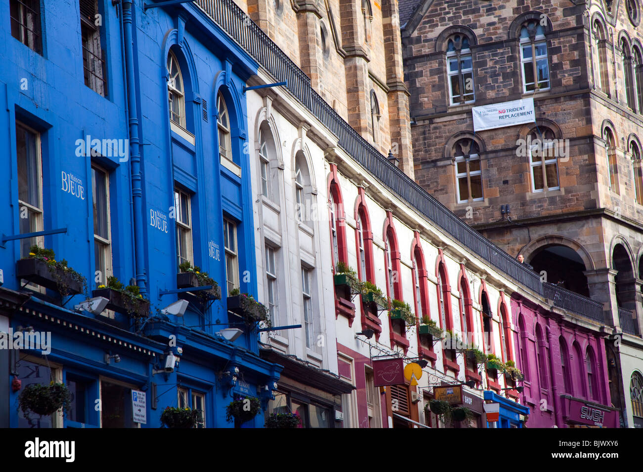 Victoria Street , Edinburgh, Scotland Stock Photo Alamy
