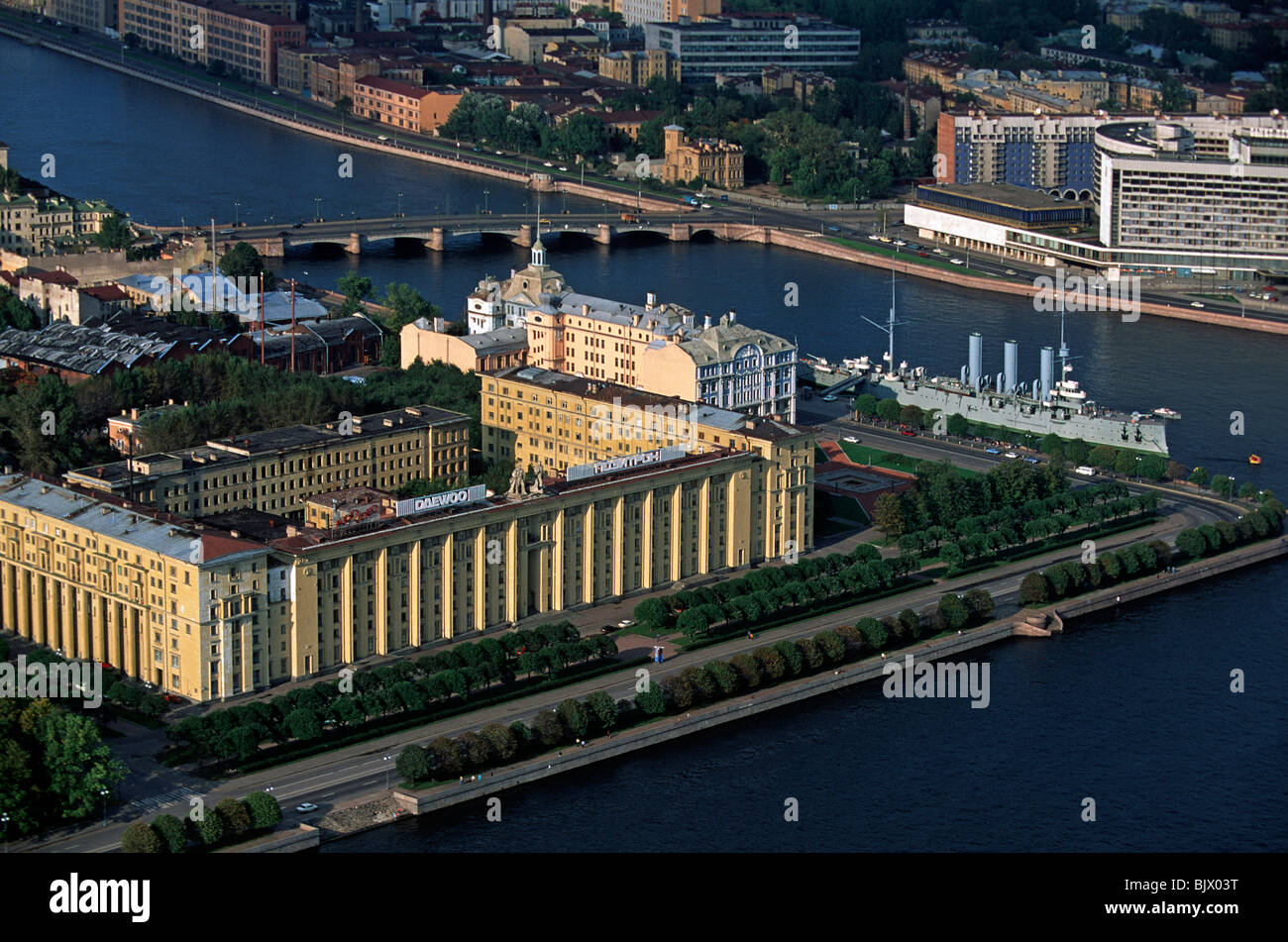 Russia,St Petersburg,Neva river,Aurora Cruiser,Naval Academy Stock ...