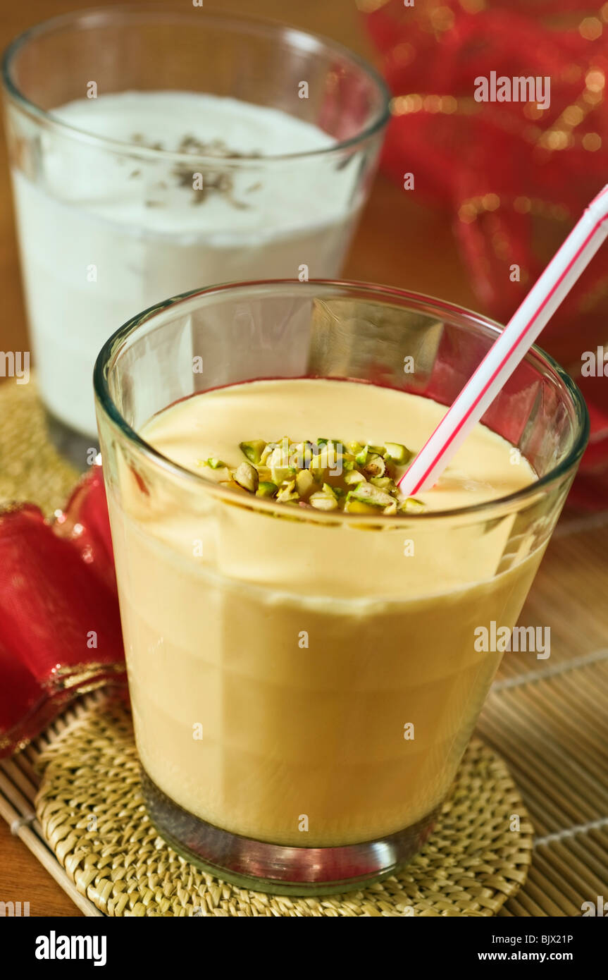 Lassi yoghurt drink Stock Photo Alamy