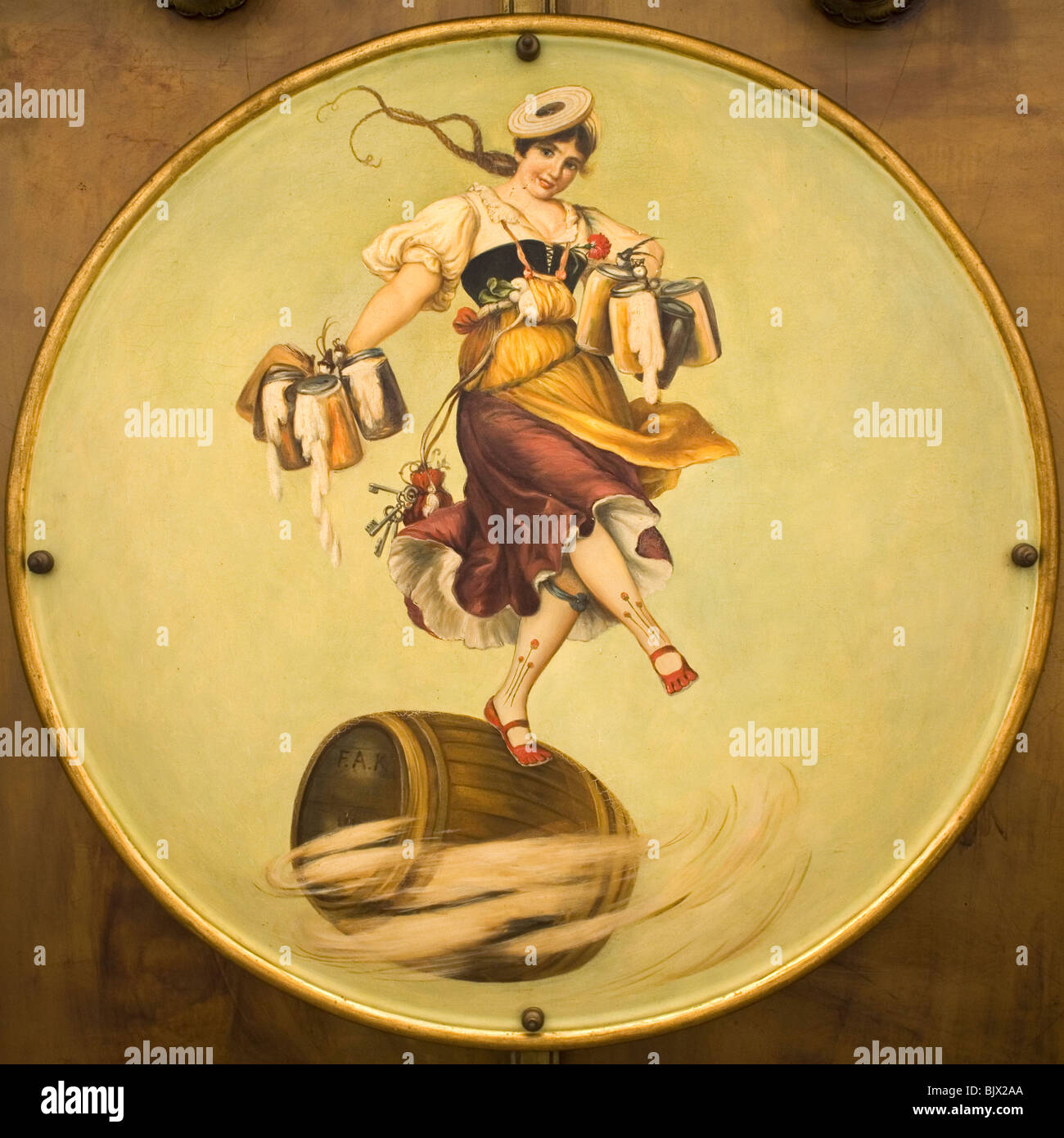 Traditional dancing woman painting hi-res stock photography and images ...