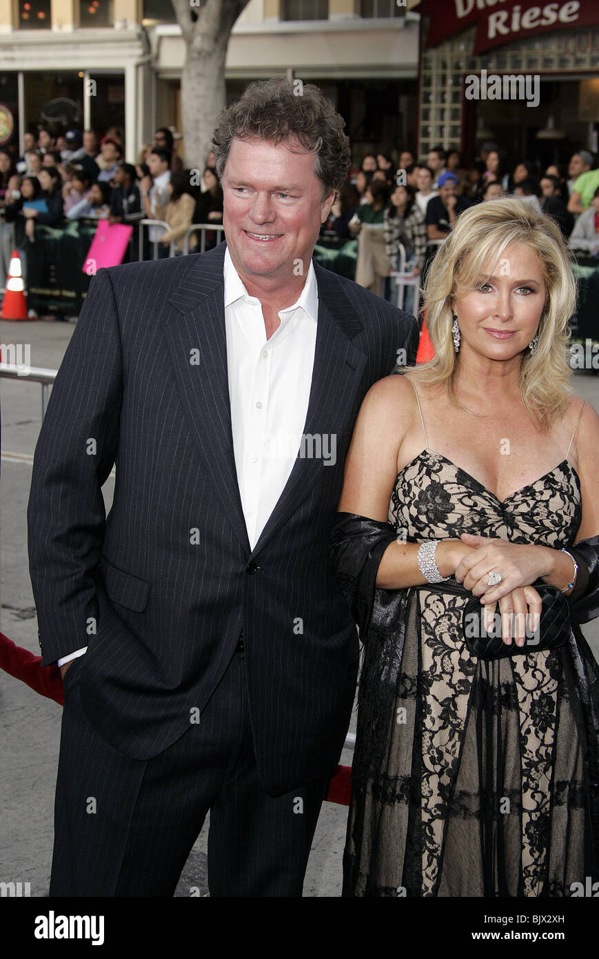 RICK HILTON & KATHY HILTON HOUSE OF WAX FILM PREMIERE WESTWOOD LOS ANGELES USA 27 April 2005 Stock Photo