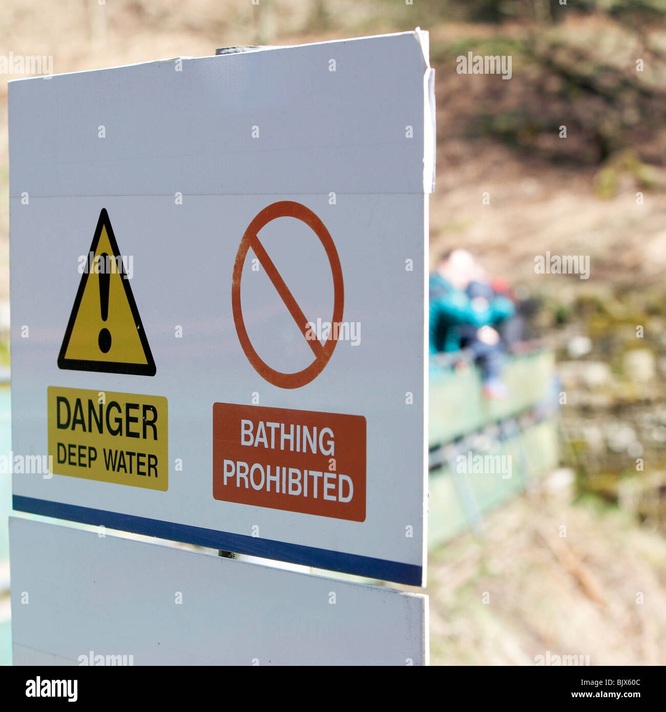 Yorkshire water signpost hi-res stock photography and images - Alamy