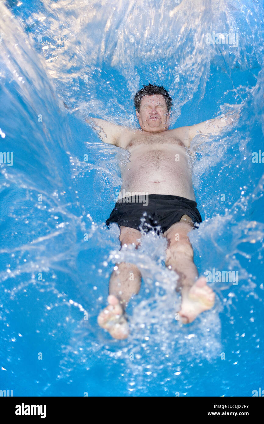Old man bathing suit hi-res stock photography and images - Alamy