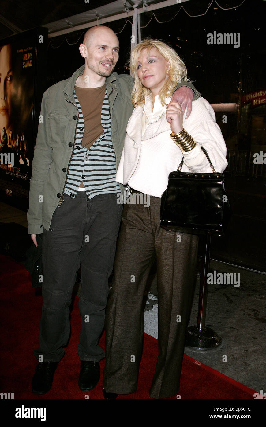 Billy Corgan Courtney Love Freedom Writers Film Premiere Westwood Los Angeles Usa 04 January 2007 Stock Photo Alamy