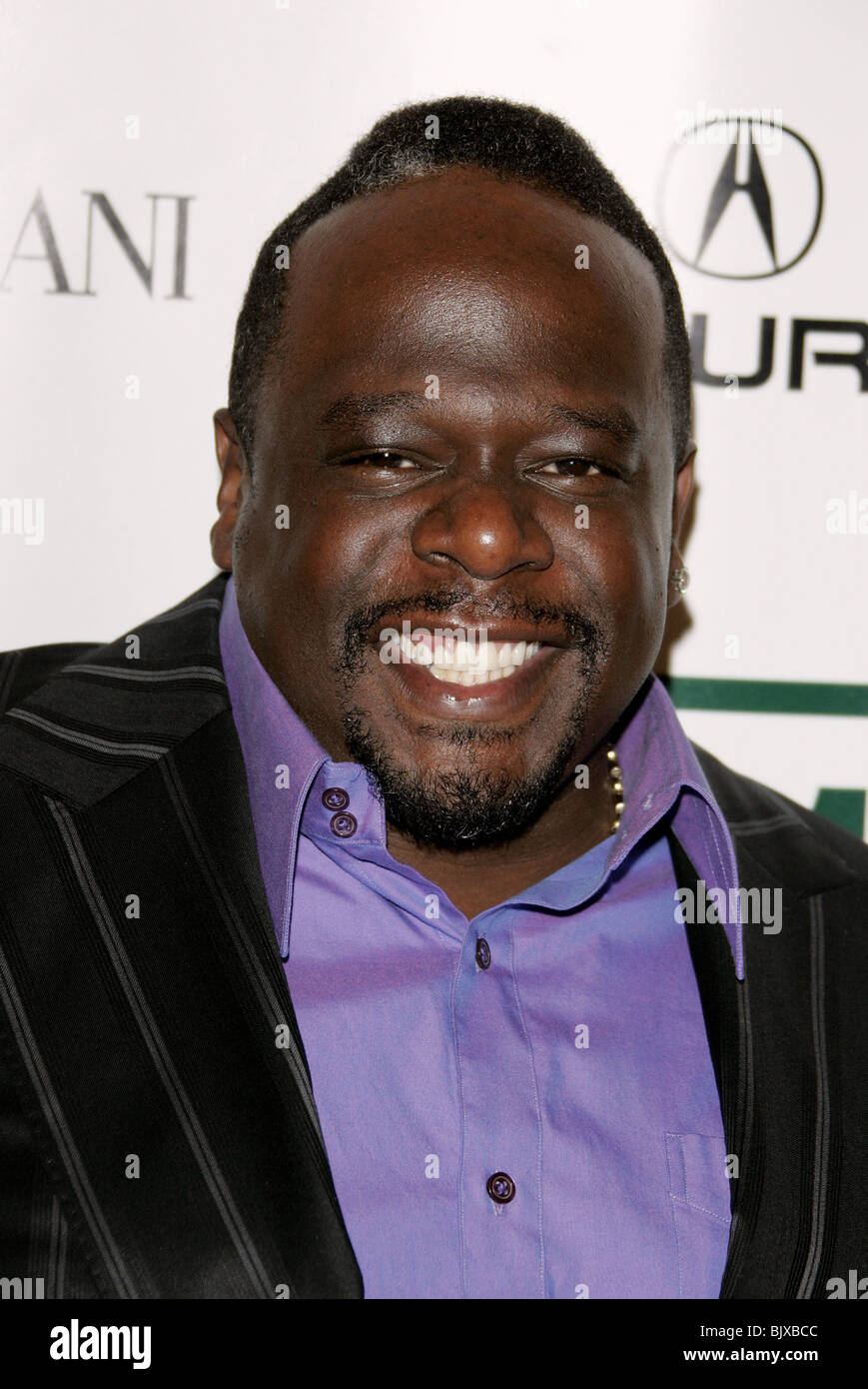 CEDRIC THE ENTERTAINER AMERICAN CINEMATHEQUE LIFETIME ACHIEVEMENT AWARD TO GEORGE CLOONEY BEVERLY HILTON HOTEL BEVERLY HILLS L Stock Photo