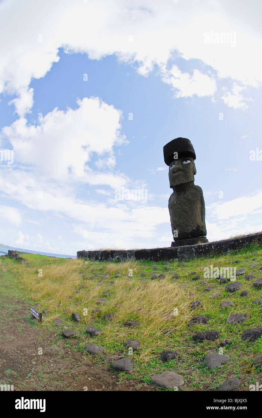 Moai statue easter island chile Stock Vector Images - Page 2 - Alamy