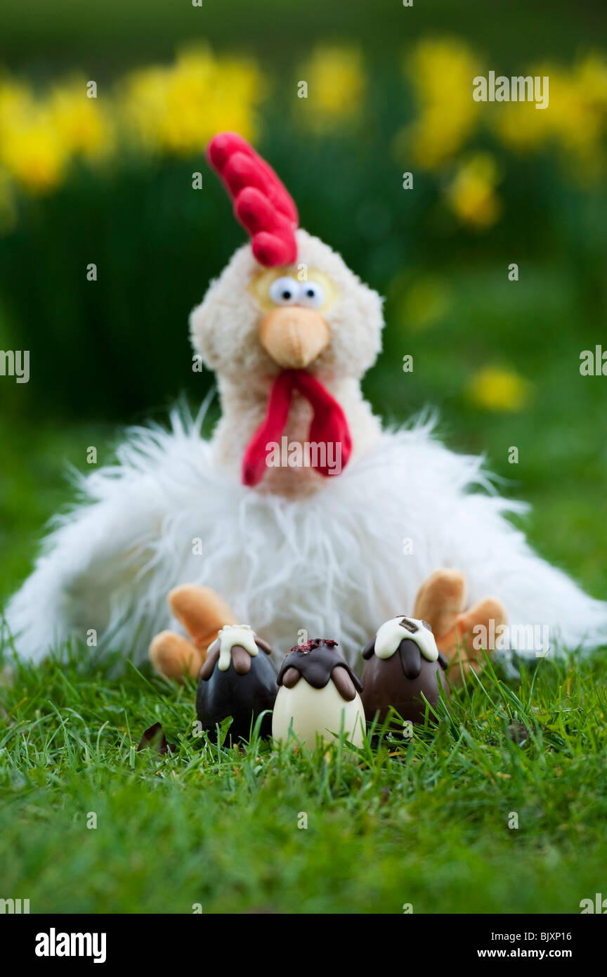 easter chick cuddly toy