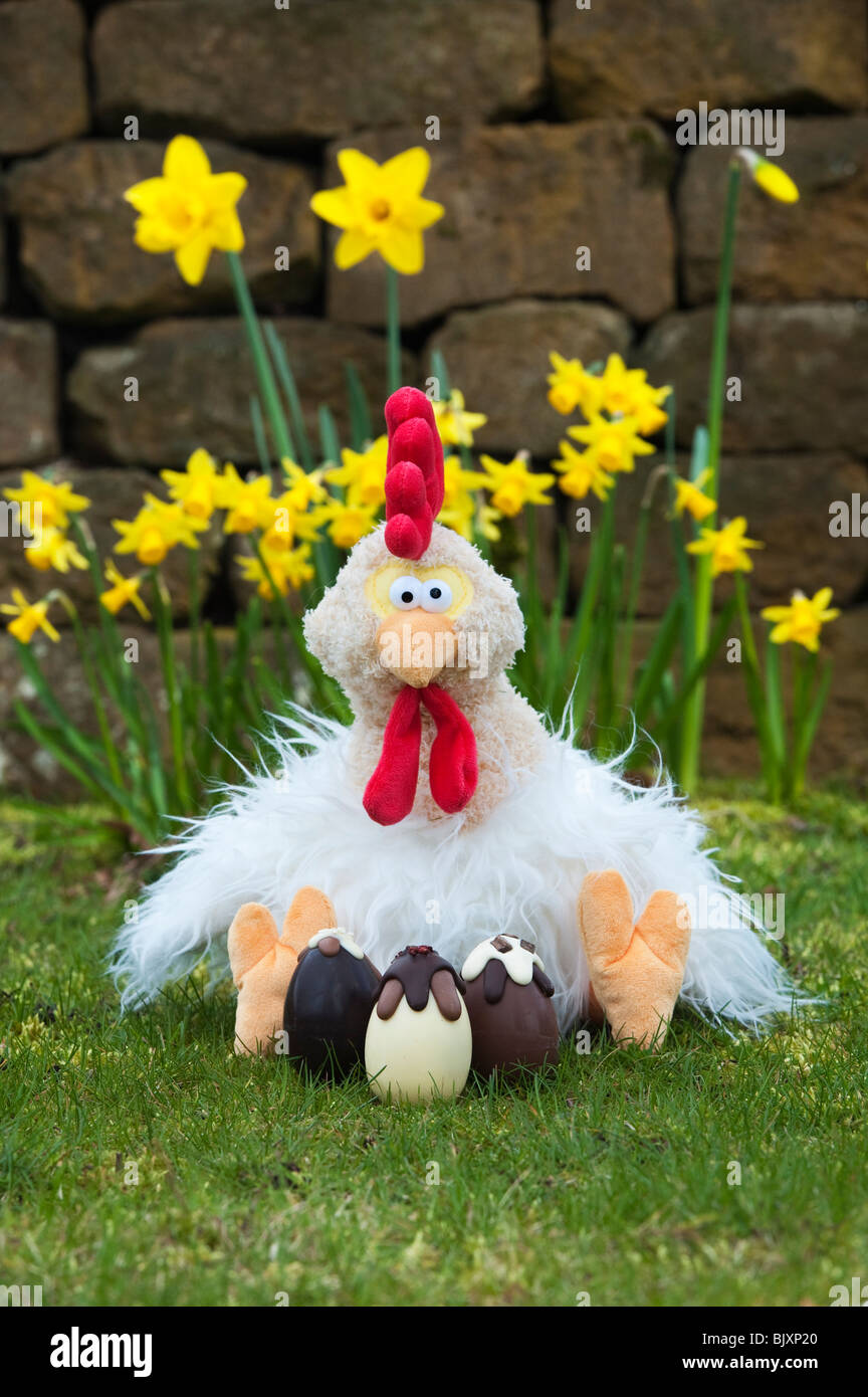 easter chick cuddly toy