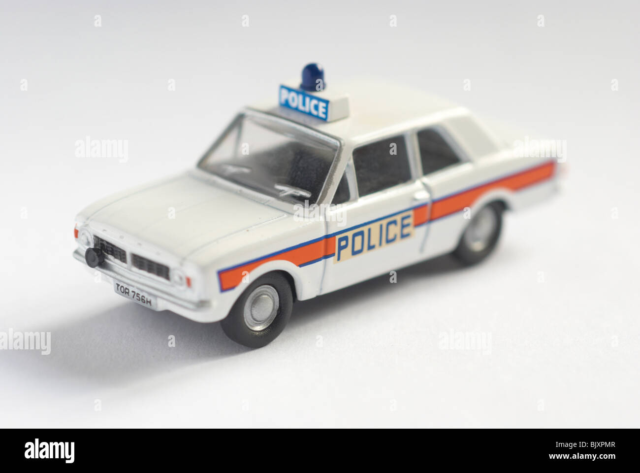 Ford Cortina Police Car (MKII) Stock Photo