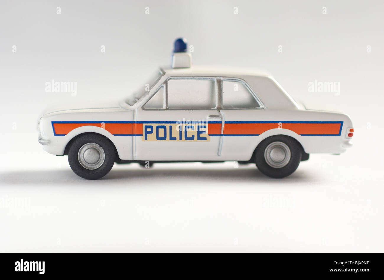 Ford Cortina Police Car (MKII) Stock Photo