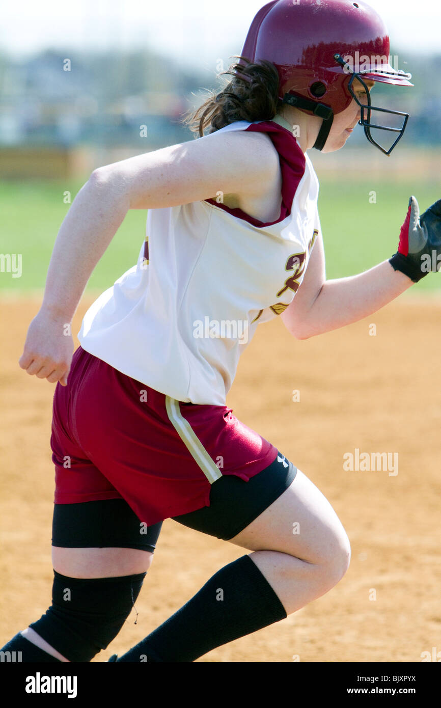 Softball helmet hi-res stock photography and images - Alamy