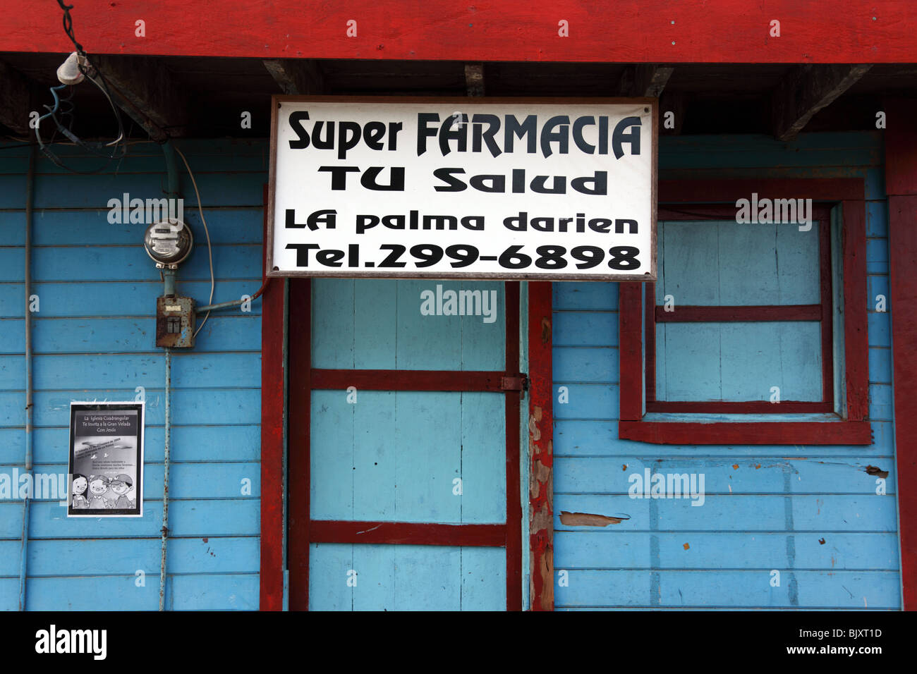 Super Pharmacy ! Chemists shop in La Palma , Darien , Panama Stock Photo -  Alamy