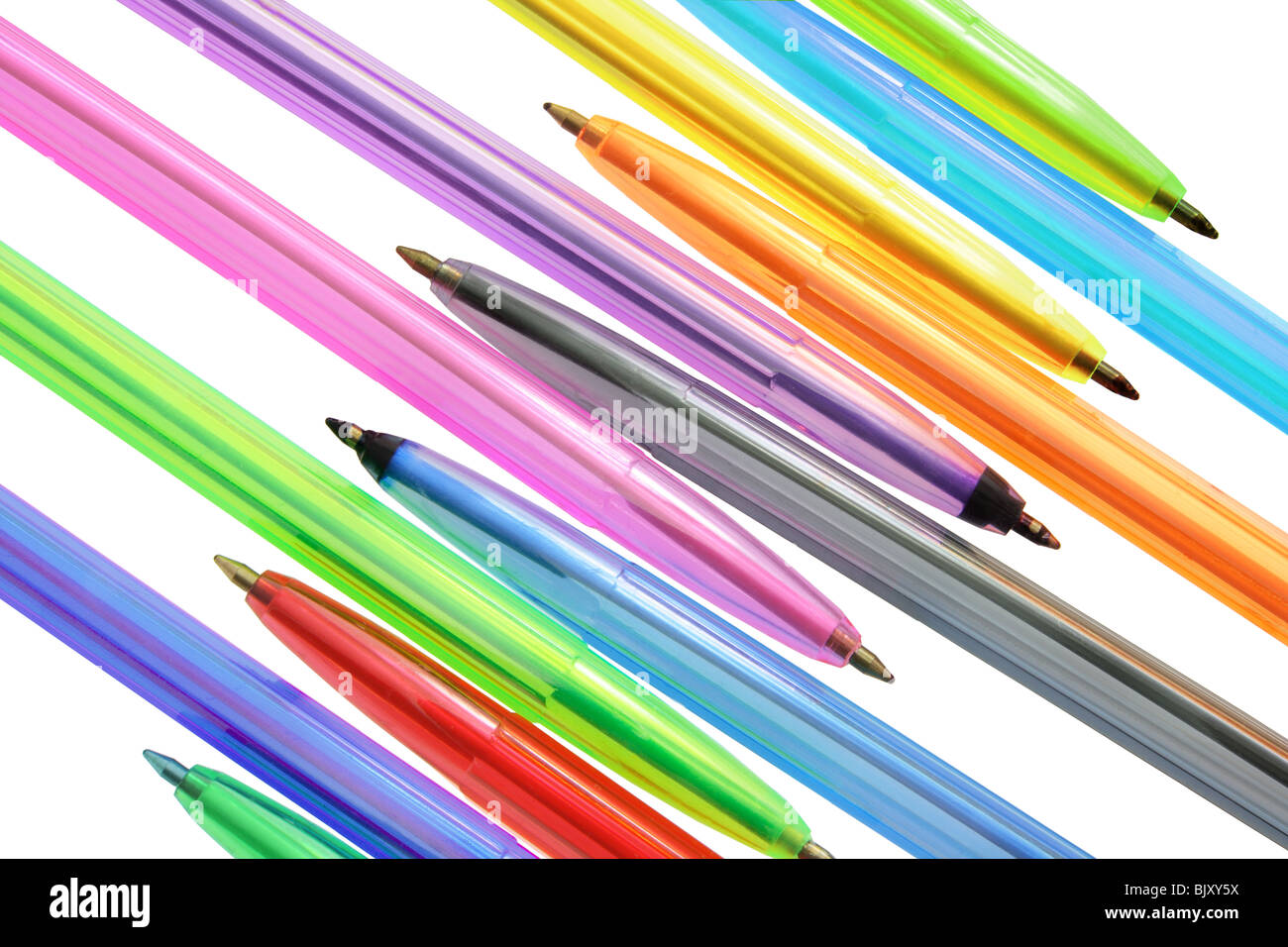 Ballpoint Pens Stock Photo