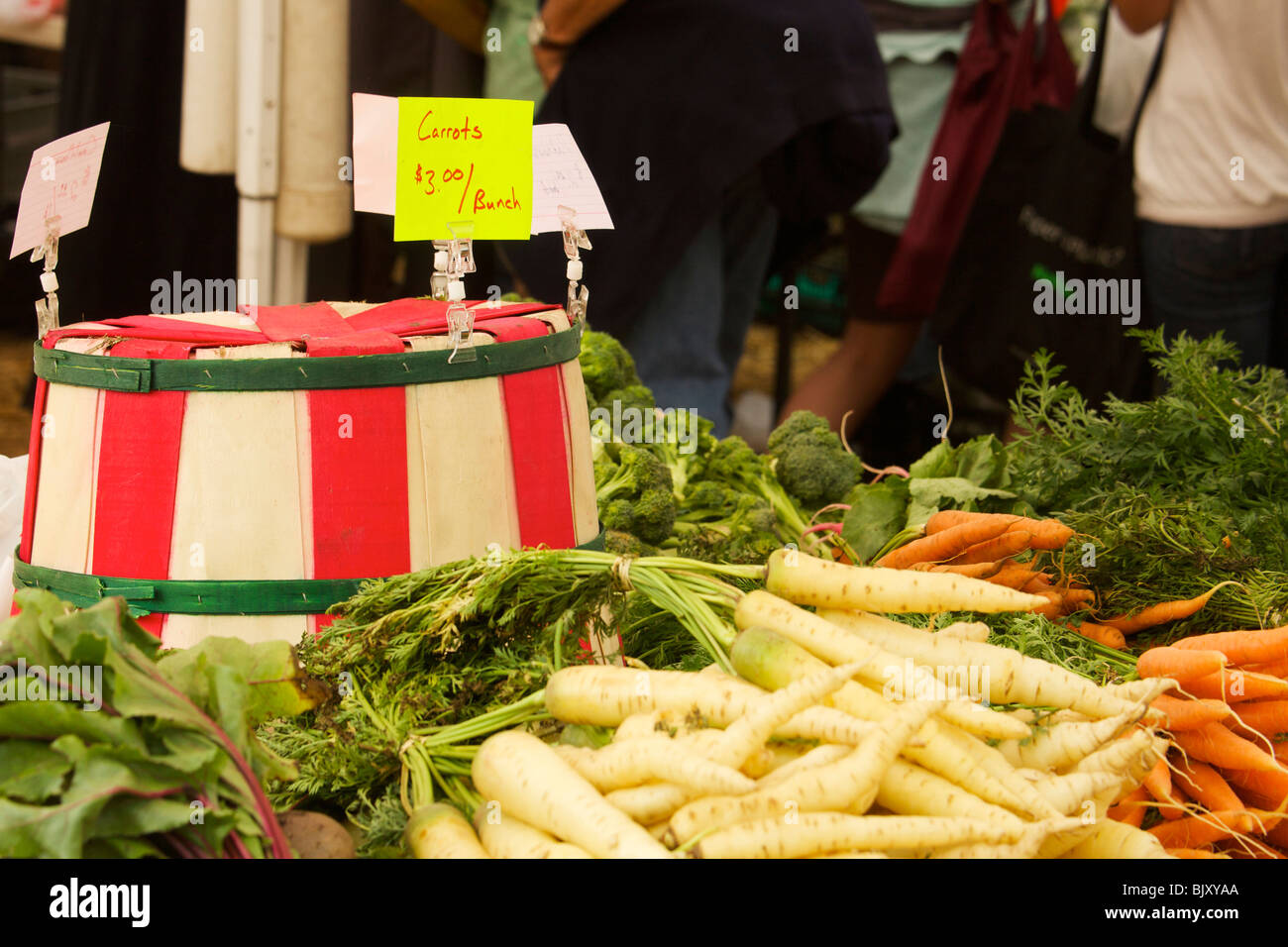 Carrots for sale. Chicago's Green City Market Stock Photo Alamy