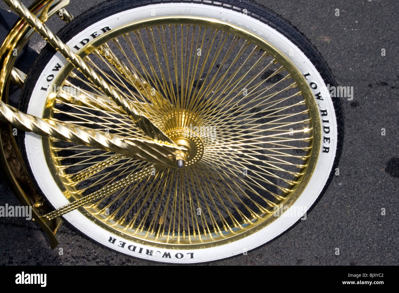 lowrider bike white wall tires