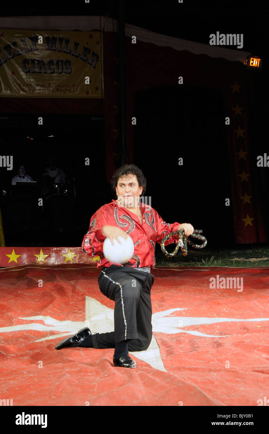 Inside circus tent hi-res stock photography and images - Alamy