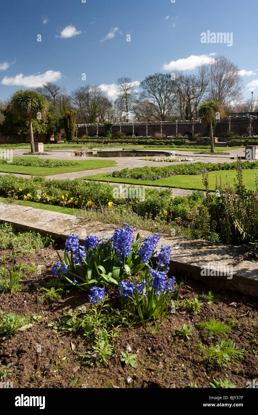 The Walled garden, Priory park, Southend on sea, Essex Stock Photo