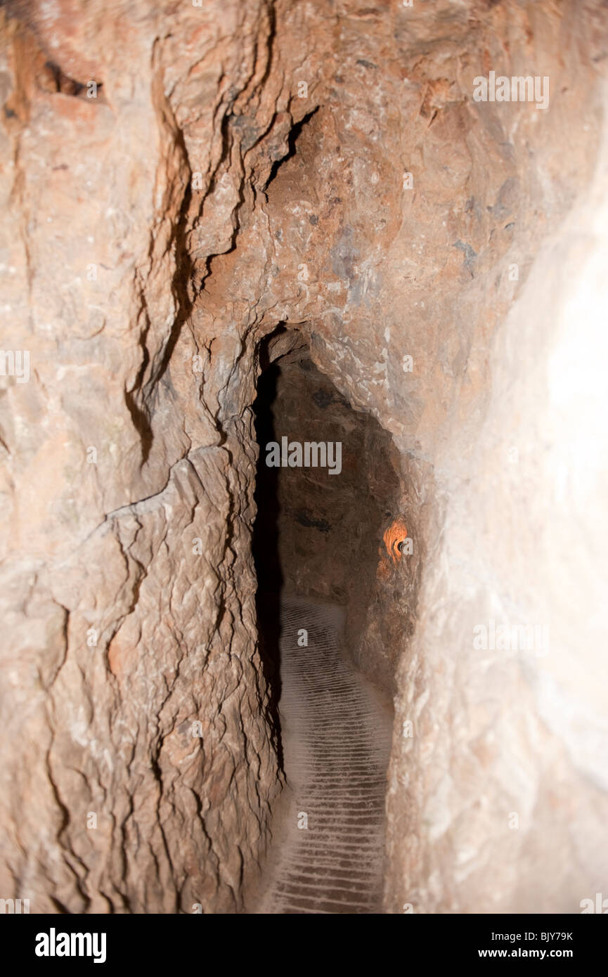 Bronze Age Copper Mine Great Orme North Wales UK Stock Photo Alamy