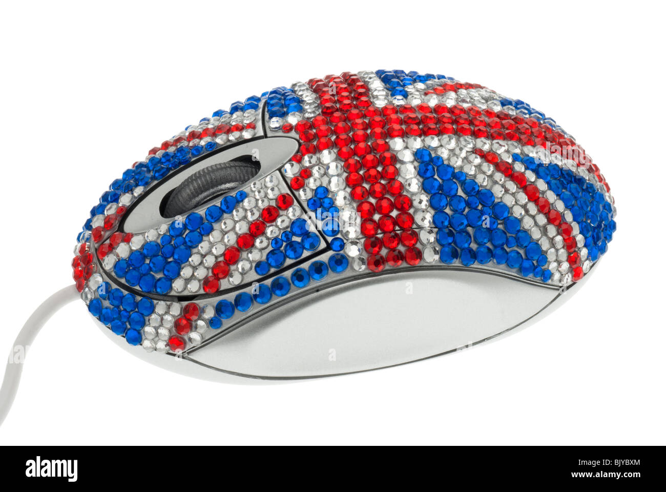 Union Jack Designed Computer Mouse Stock Photo Alamy