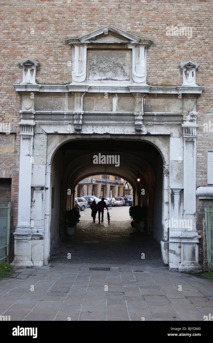 Treviso, Veneto, Italy-city gate. Porta Carlo Alberto Stock Photo - Alamy