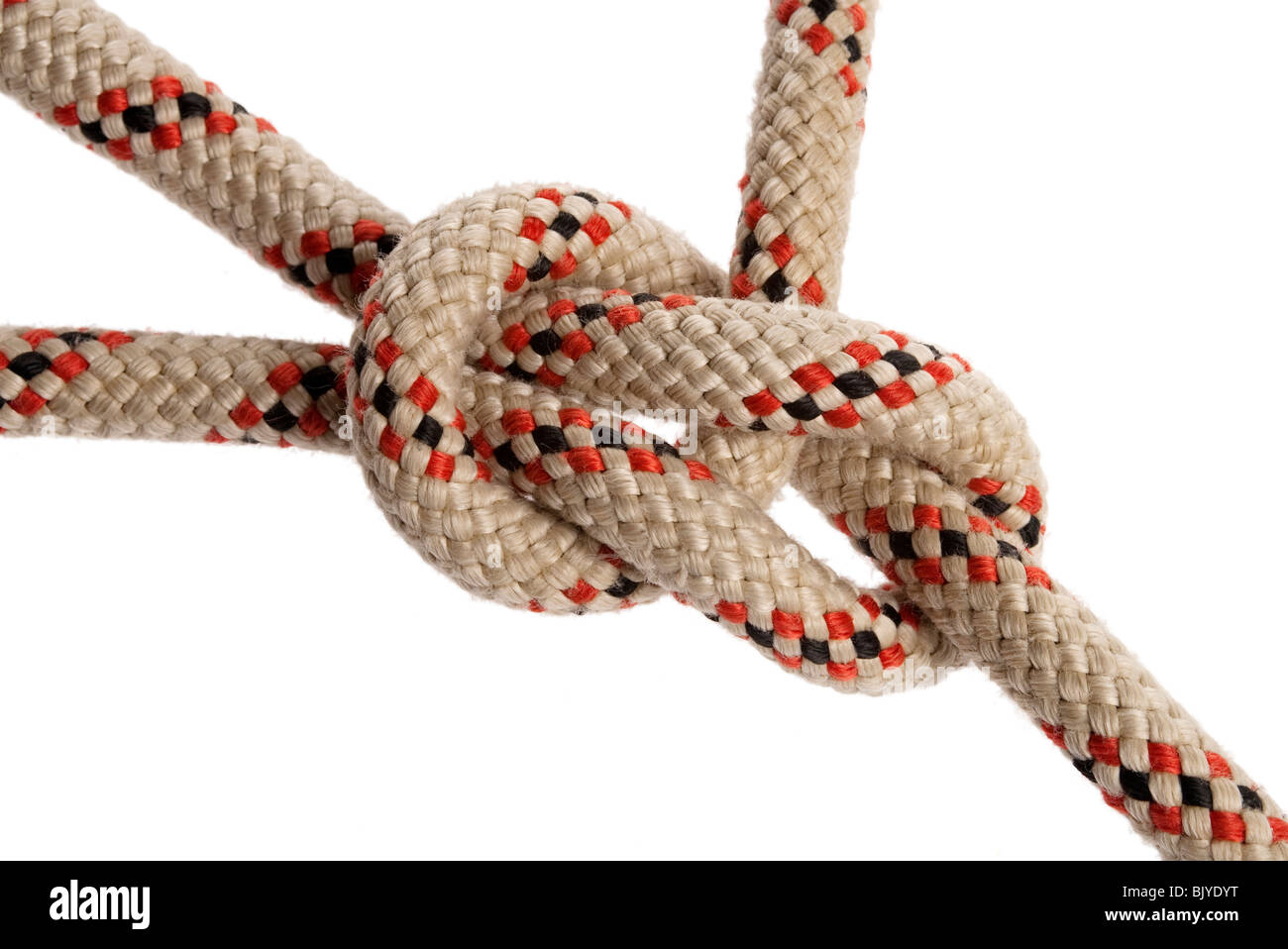bowline knot Stock Photo