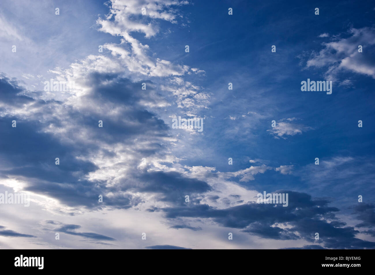 Clouds on sky Stock Photo