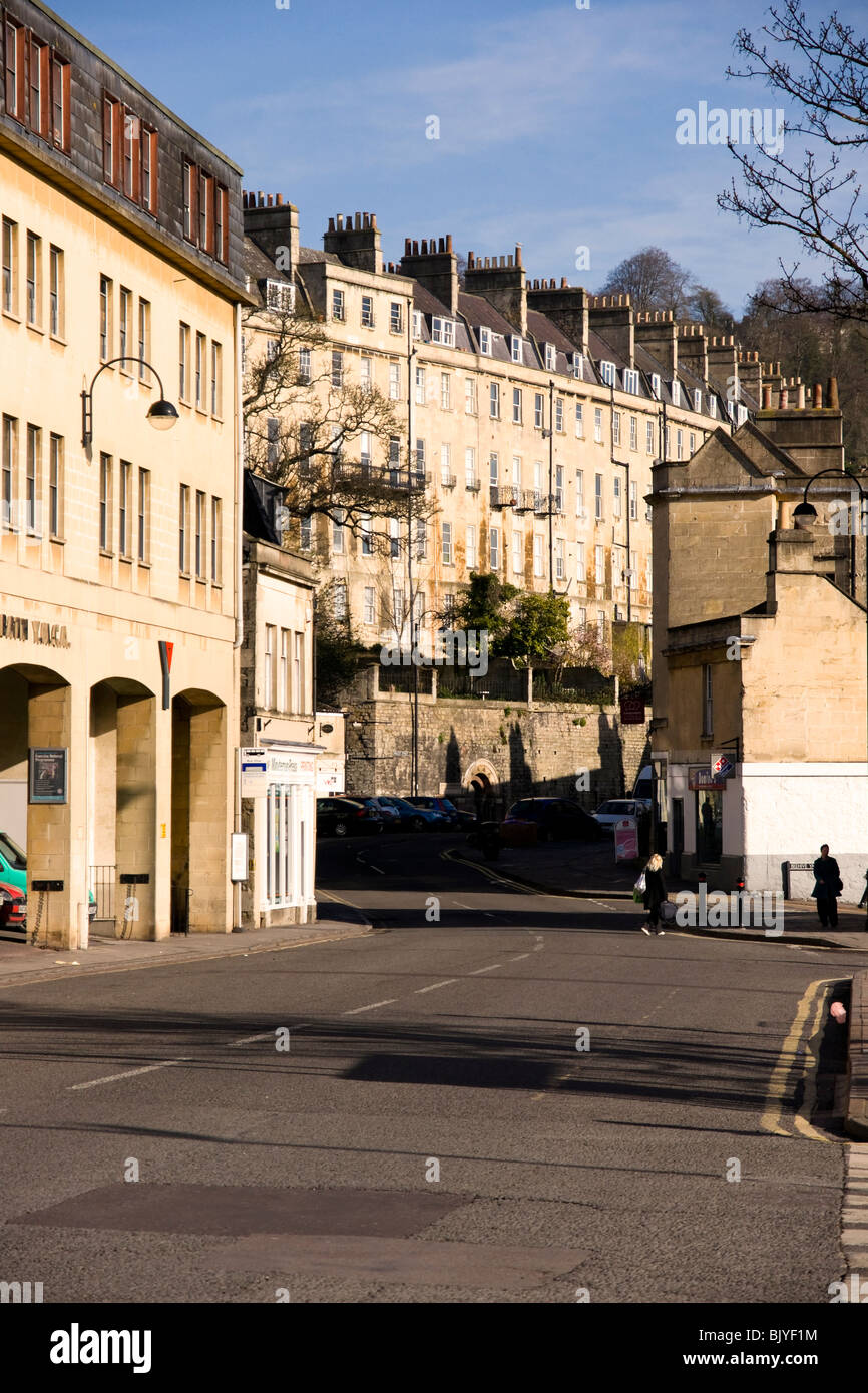 Bath somerset england UK Walcot Street Stock Photo Alamy