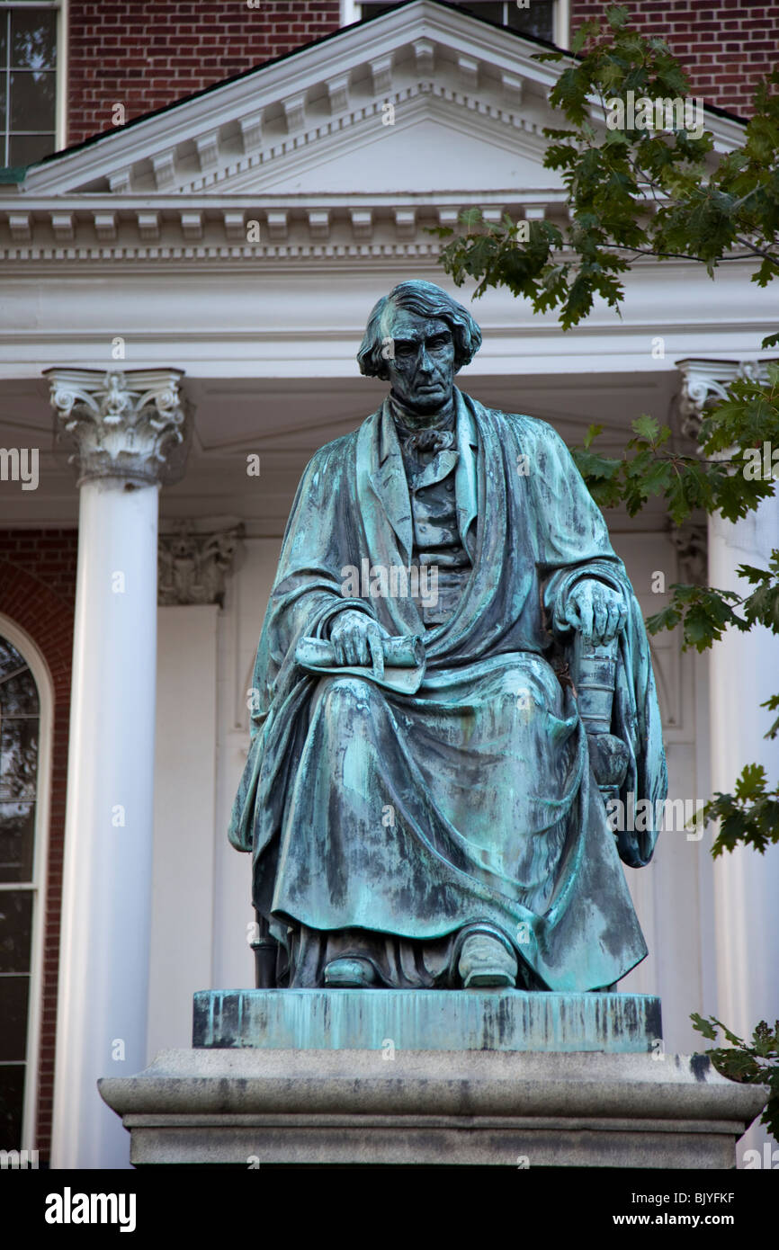 A statue in front of the Maryland State House in Annapolis memoralizes