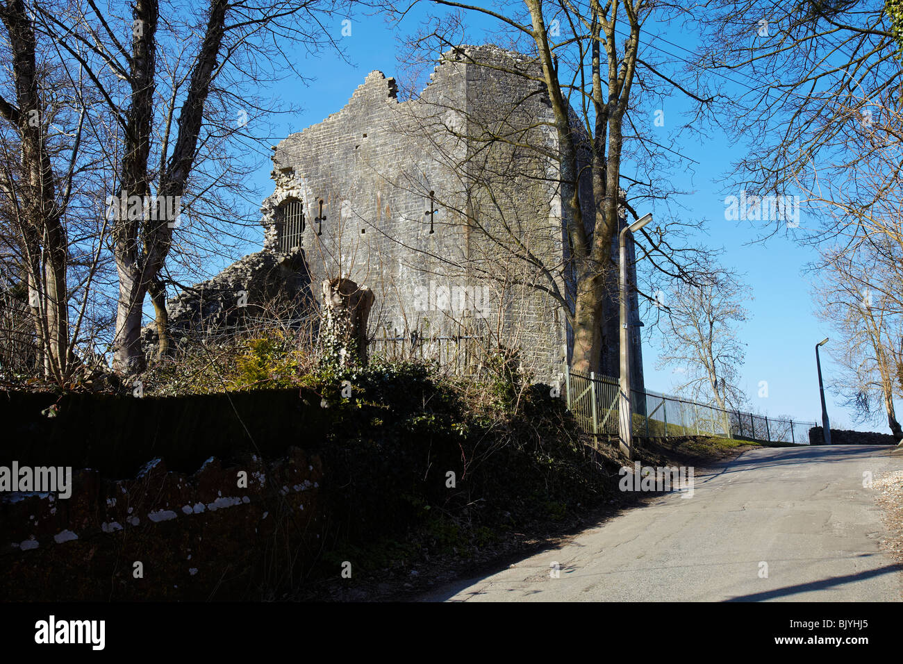 St Quentin's Castle, Llanblethian, Cowbridge, Wales, UK Stock Photo Alamy