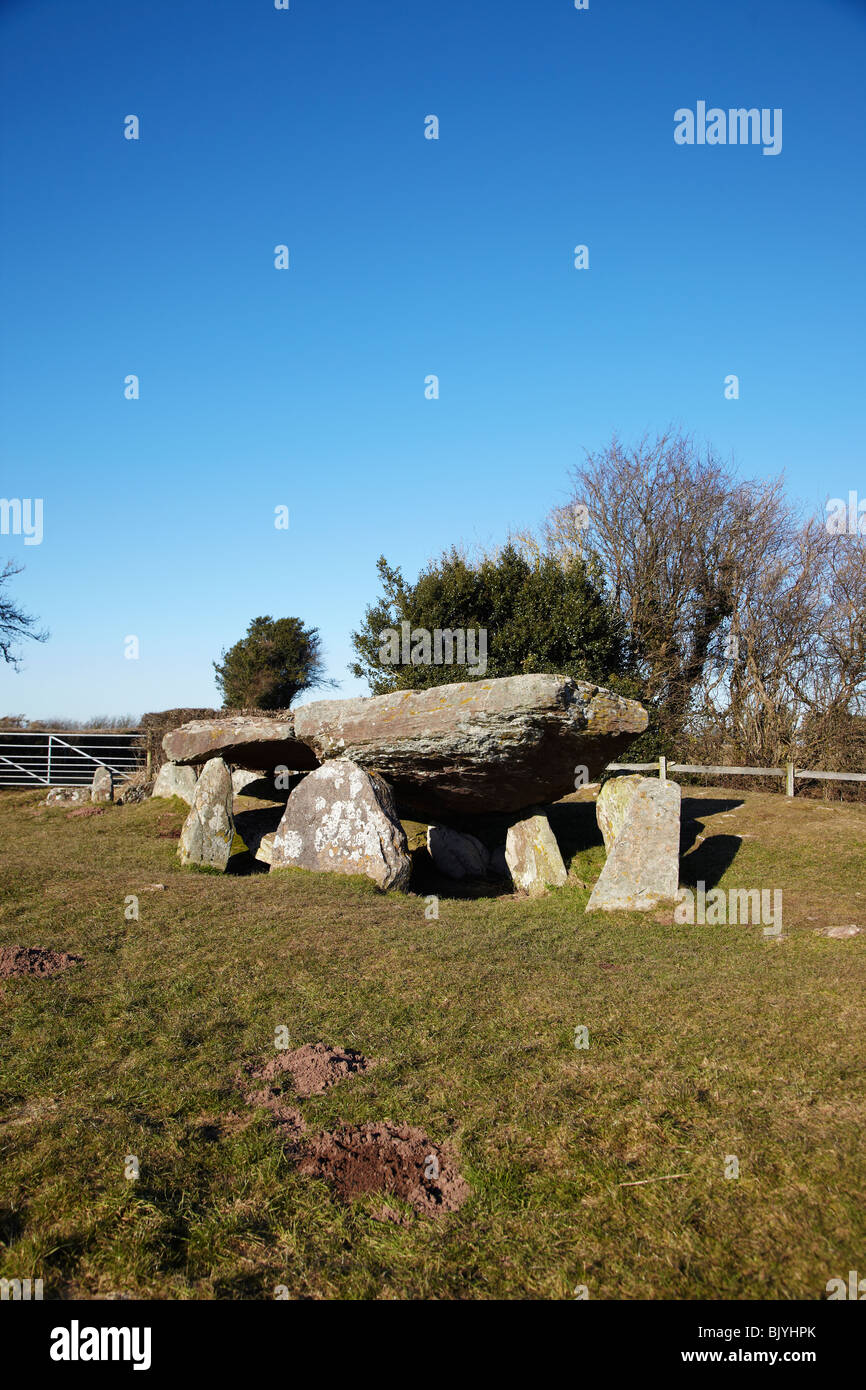 Arthurs stone dorstone herefordshire neolithic hires stock photography
