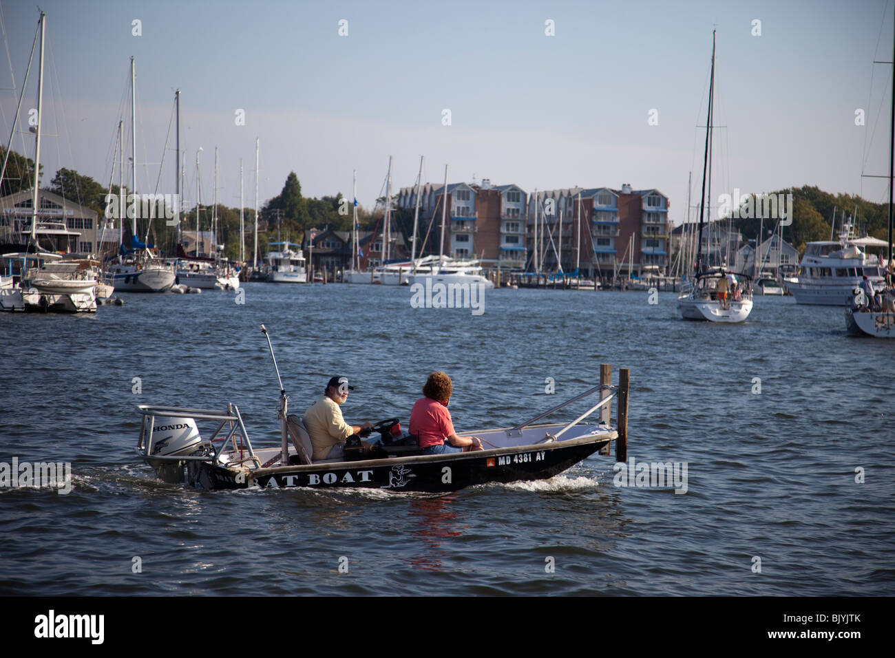 Waterfront of Annapolis, Maryland Stock Photo Alamy