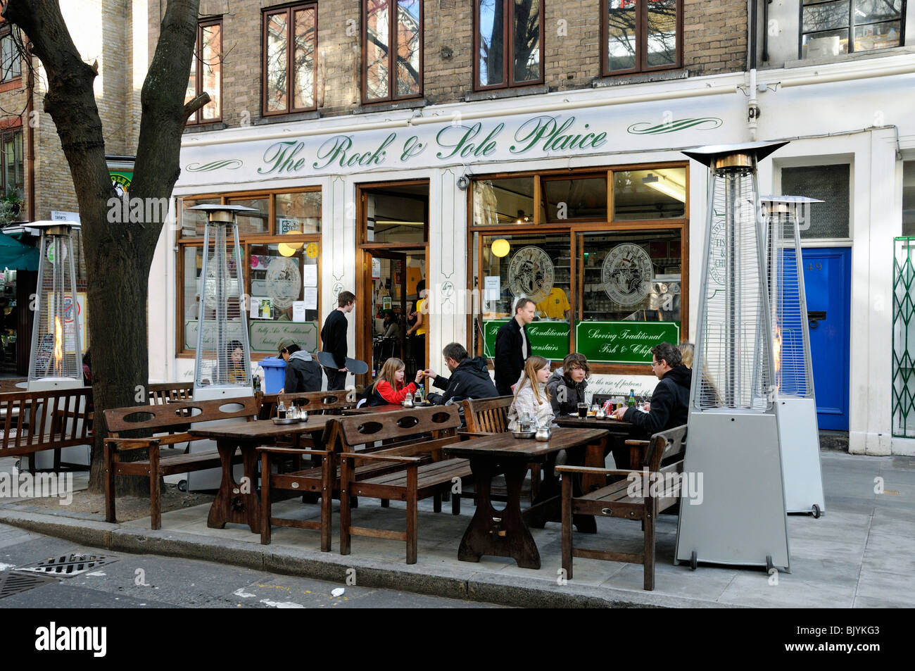 The Rock & Sole Place, fish resturant, Covent Garden London England UK  Stock Photo - Alamy