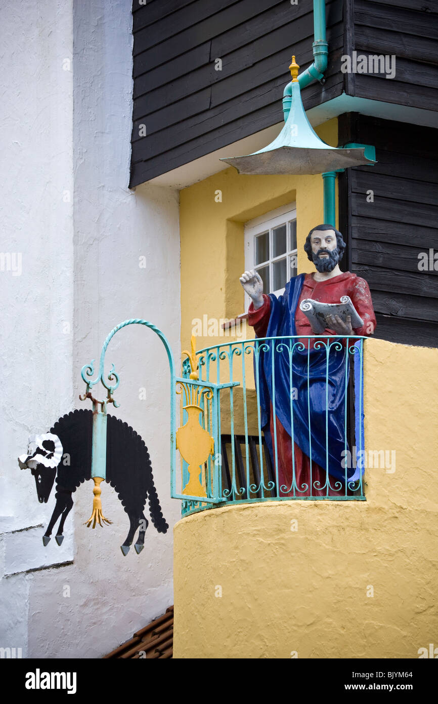 Battery Square Portmeirion Stock Photo Alamy