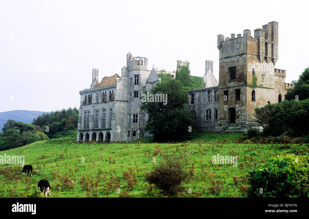 Dunboy Castle, County Cork, Ireland Eire Irish castles ruin ruins Stock Photo