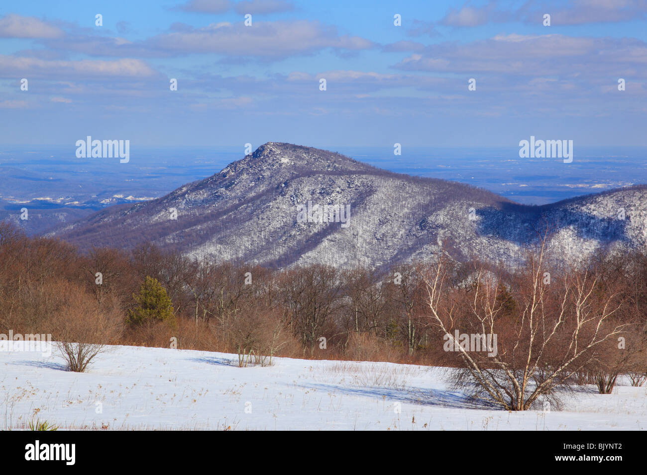 Old Rag View, Shenandoah National Park, Virginia, USA Stock Photo - Alamy