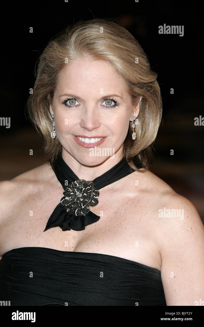 KATIE COURIC VANITY FAIR OSCAR PARTY 2005 MORTONS WEST HOLLYWOOD LA USA 27 February 2005 Stock Photo