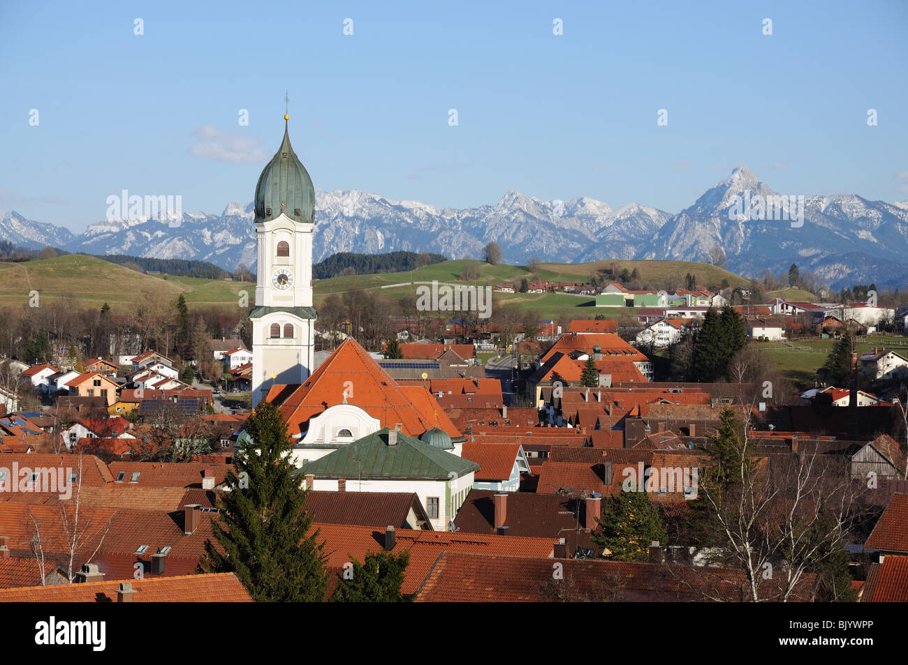 Village in Bavaria, Germany Stock Photo - Alamy