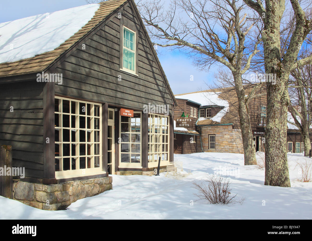 Big Meadows Lodge, Shenandoah National Park, Virginia, USA Stock Photo