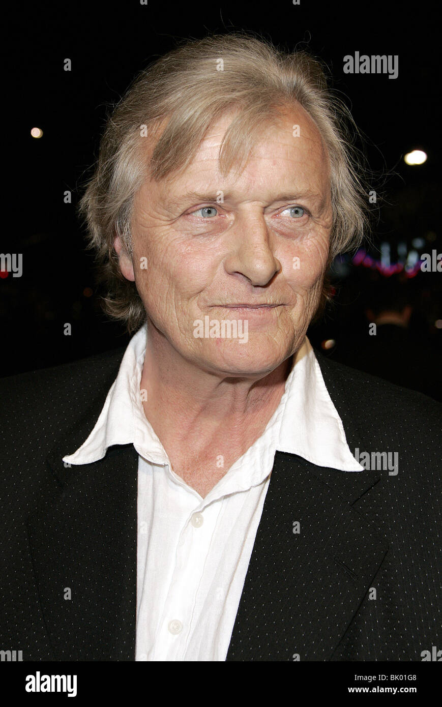 RUTGER HAUER SIN CITY FILM PREMIERE WESTWOOD LA USA 28 March 2005 Stock ...