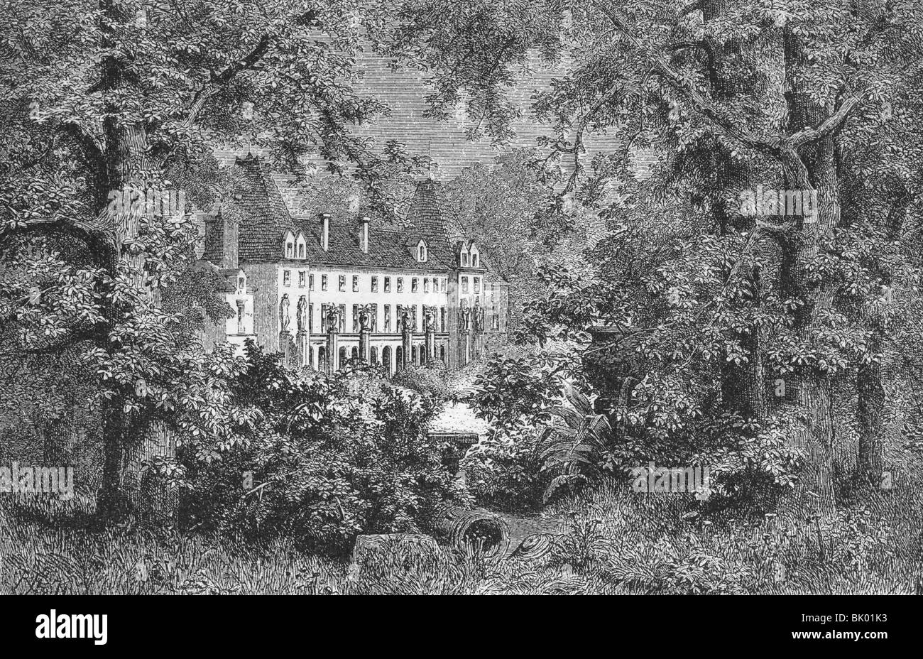 geography / travel, France, castles, Malmaison, built: 1620/1622 ...