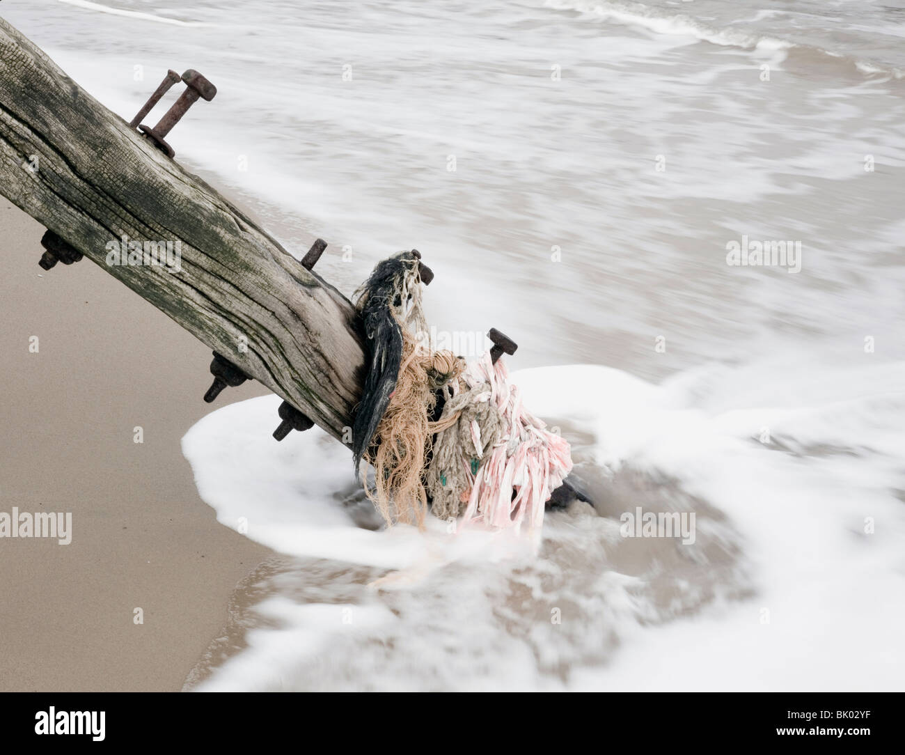 Timber groyne hi-res stock photography and images - Alamy