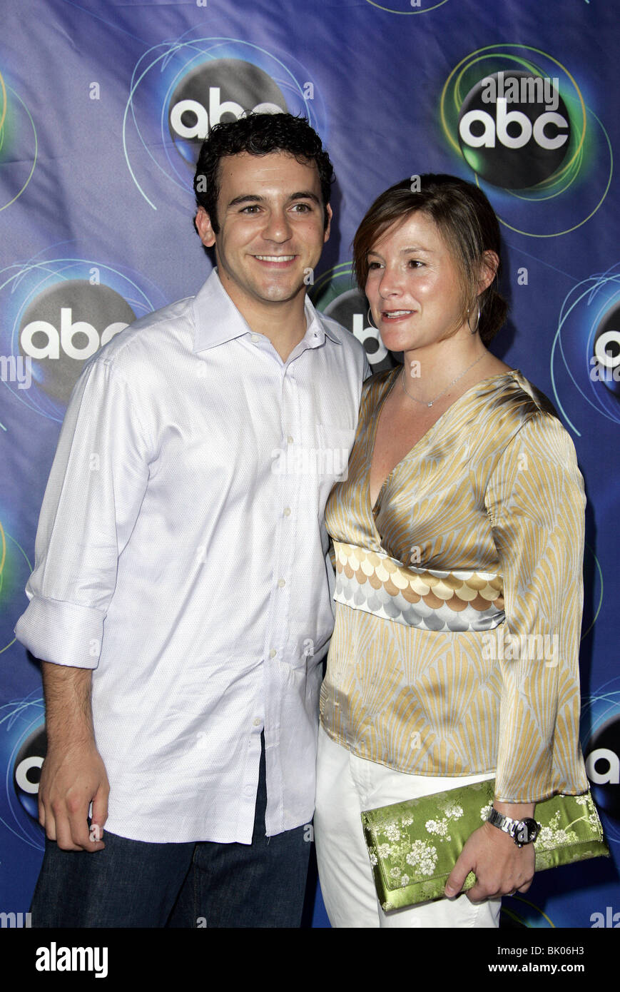 FRED SAVAGE & WIFE ABC TV SUMMER PRESS TOUR PARTY THE ABBEY WEST ...