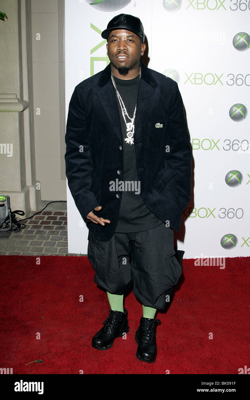 BIG BOI AKA ANTOINE PATTON XBOX 360 LAUNCH PARTY PRIVATE HOME HOLLYWOOD HILLS LOS ANGELES USA 16 November 2005 Stock Photo