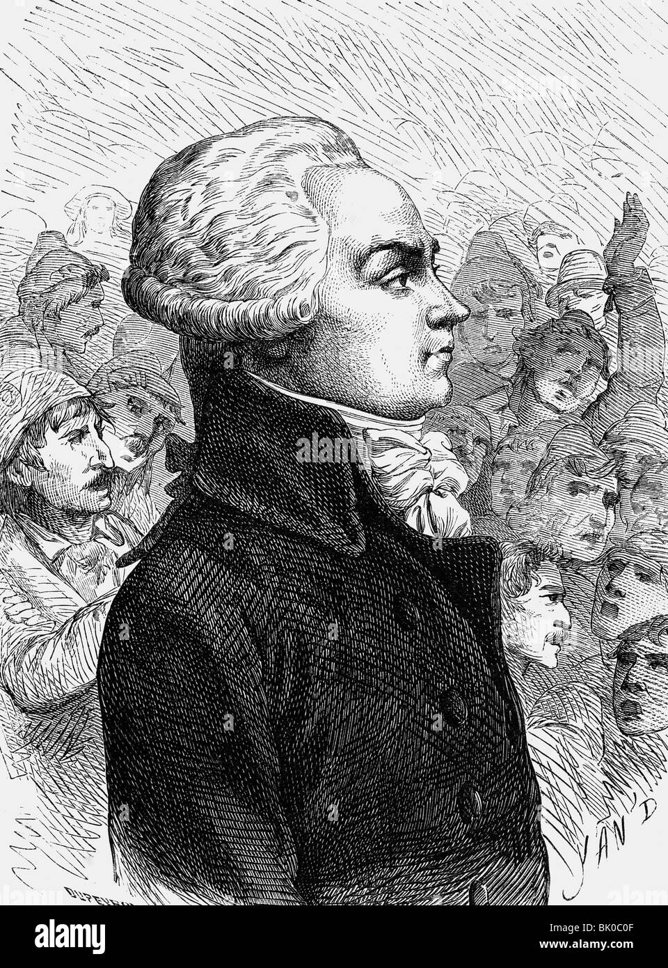 Robespierre, Maximilien de, 6.5.1758 28.7.1794, French politician