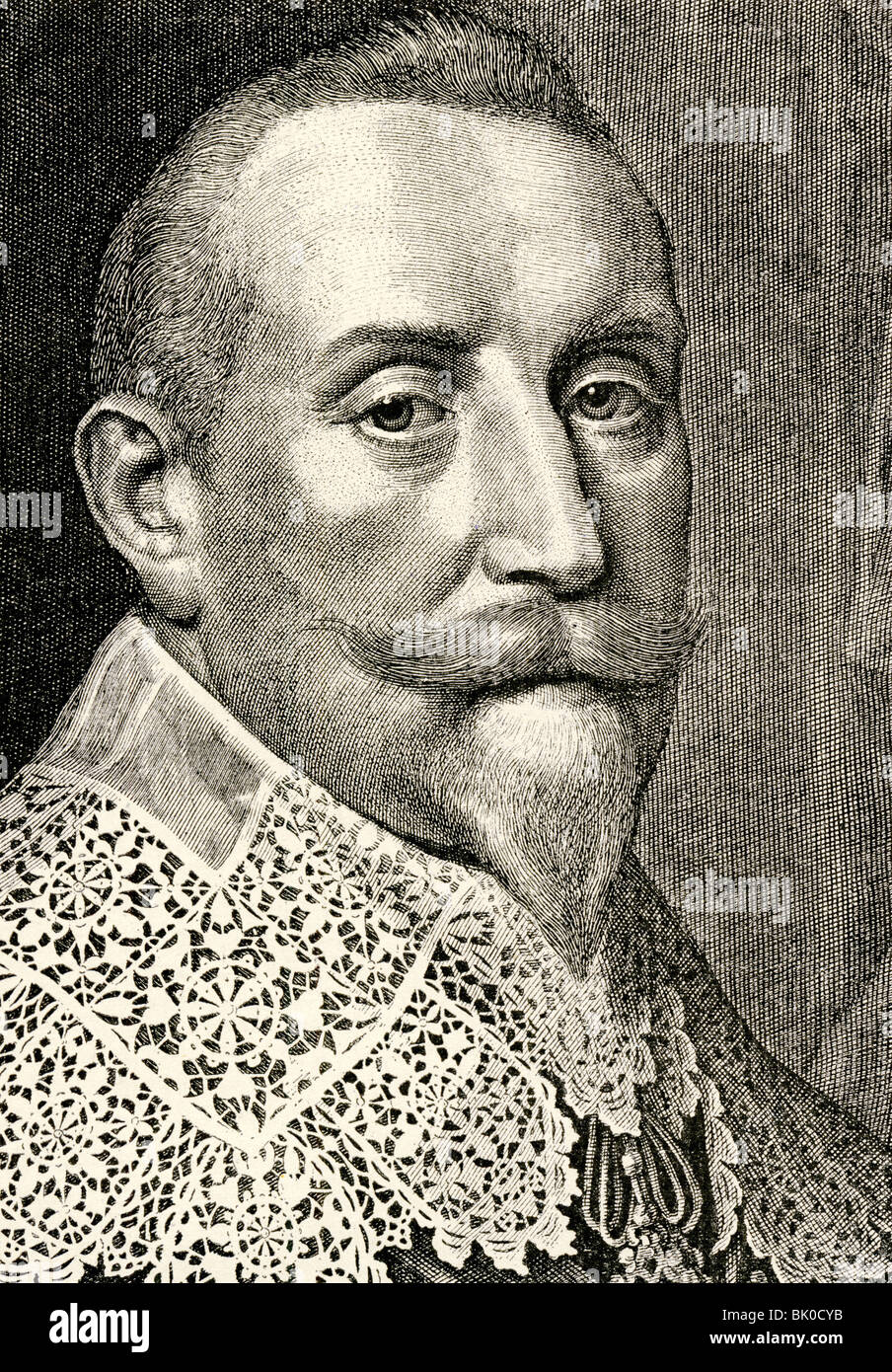 Gustavus Adolphus, 19.12.1594 - 16.11.1632, King of , Artist's Copyright has not to be cleared Stock Photo