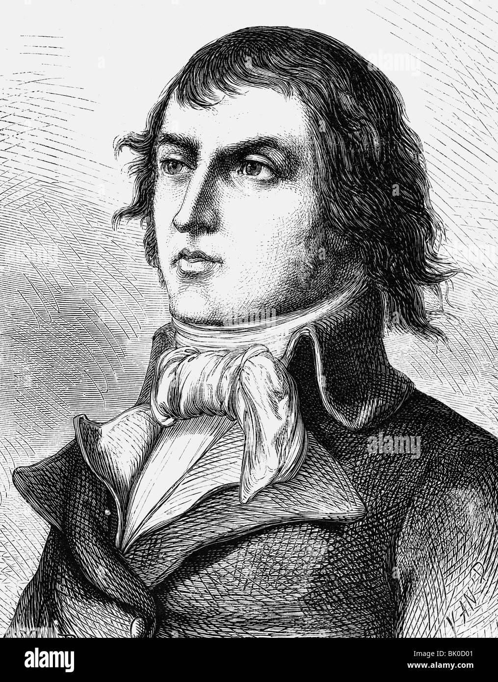 Tallien, Jean Lambert, 23.1.1767 - 16.11.1820, French journalist and  politician, Member of the Committee of Public Safety 1794, portrait, wood  engraving, 19th century Stock Photo - Alamy